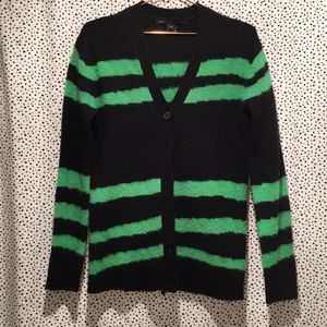 MARC JACOBS wool angora cardigan sweater